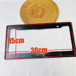 자동차 맞는 Accord 15cm CRV 스푼 R 장식 표준 번호판 XRV ABS 혼다 외부 시빅 유형 URV 30cm 미국 프레임 2PCS