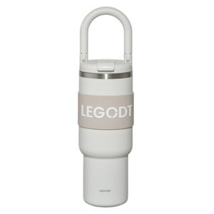 레고트 손잡이 대용량 예쁜 큰 텀블러 1000ml 화이트