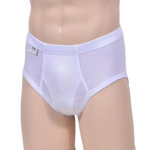 남자 순면 유소변구 백색 삼각팬티 위생적인 30대속옷 학생