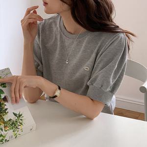 [코코블랑] 심볼 하프 맨투맨
