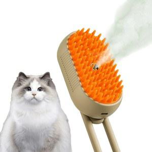 고양이 스팀브러쉬 스팀빗 손질 털관리 고양이스팀빗 털빗 1세대 애완동물 반려견 고양이털