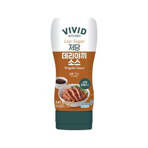 비비드키친 저당 데리야끼 소스 340g