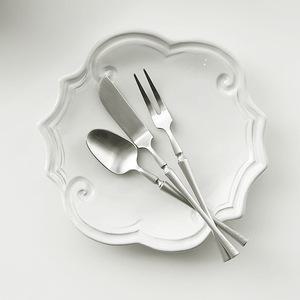1+1 샤토 커트러리 디저트 3종(총2인 6P)티스푼+티포크+버터나이프
