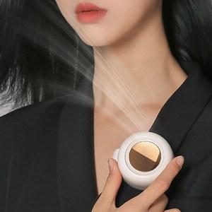 미니 선풍기 목풍기 에꽂는 프리 소형 USB 넥밴드 야외 조명이 편안하게 블레이드