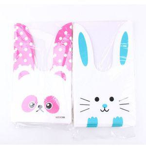 캐릭터 랜덤 어린이선물포장 특대 (50ea)답례품 봉투 간식 양말 집선물 유치원 생일 간식지