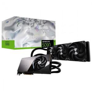 MSI 지포스 RTX 5090 슈프림 리퀴드 SOC D7 32GB NVIDIA 정품 수냉쿨러 그래픽카드