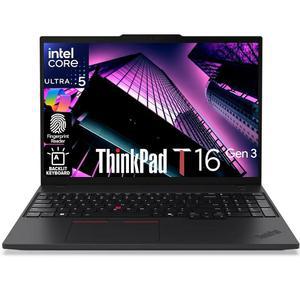 Lenovo ThinkPad T16 Gen 3 Business Laptop 16” FHD+ Display Intel Ultra 5-125U (Beats i7-1355U) 16GB