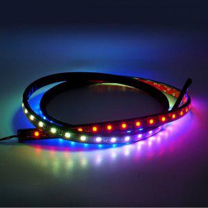 12V-24V 네오픽셀 RGB 블랙튜브LED바 100cm(모듈별매)