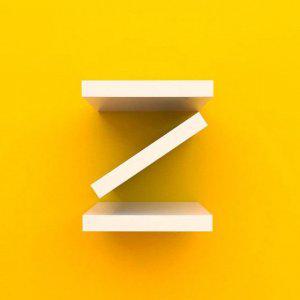 Z 이니셜 디자인 벽선반 1개 선반 인테리어벽선반 선반대 거실선반 예쁜선반
