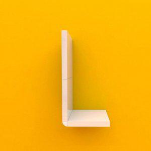 L 이니셜 디자인 벽선반 1개 선반 인테리어벽선반 선반대 거실선반 예쁜선반