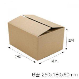 택배박스 250X180X60mm 150장