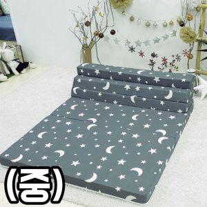 BYK 달 별 5단 접이식침대 접이식매트리스 (중)