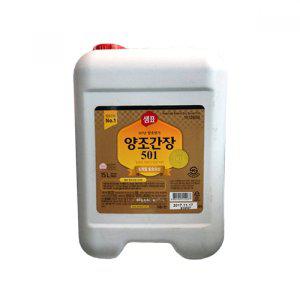 단품배송 샘표 양조 501 간장 15리터