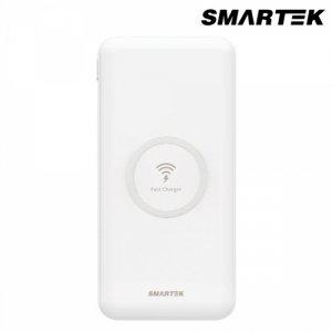 스마텍 유무선 고속충전 보조배터리 20000mAh (화이트) (ST-QW20)