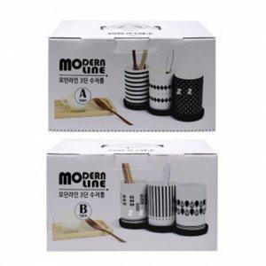 IS-M 모던라인 3단 수저통 -H