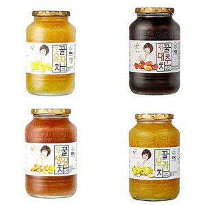 꽃샘 유자차/생강차/대추차/모과차 1kg