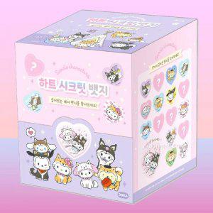 산리오캐릭터즈 하트 시크릿 뱃지-30EA