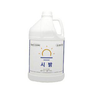 시밝 손세정제 4L 버블워시 물비누 핸드크리너 거품형