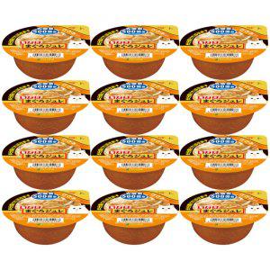 고양이 푸딩 닭가슴살 유산균 65g 12P 반려묘 츄르