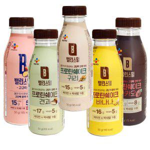 밸런스밀 귀리 견과 바나나 고구마 카카오 쉐이크 5개