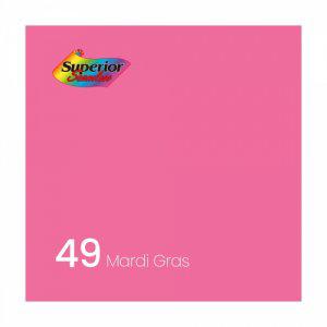Superior 촬영 스튜디오 배경지 2.7 x 11m (49 Mardi gras)