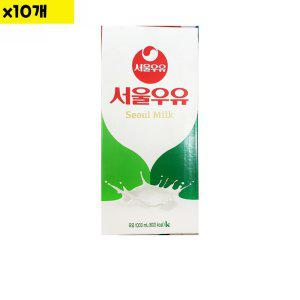식자재 서울 멸균우유 1L x10개 (반품불가)