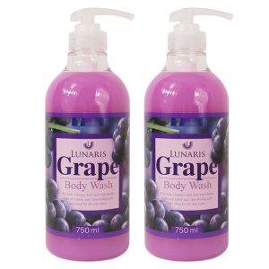 순한사용감 향기 은은한잔향 바디워시 750ml 포도 2개