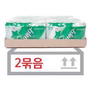 롯데 칠성사이다 355ml 24캔(2박스) 탄산음료