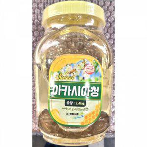 식당용 업소용 아카시아꿀 청림 2.4kg 식당 가정
