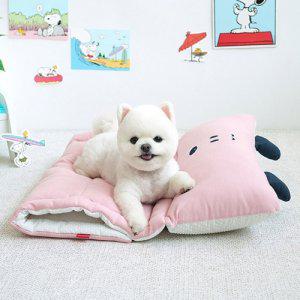 패리스독 스누피 낮잠베드 (핑크)
