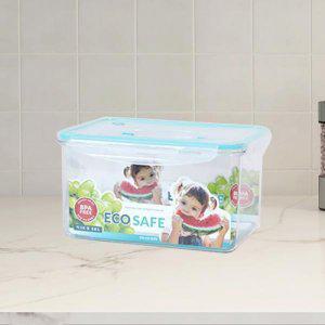 한진신선에코락 밀폐 용기 핸들직4호중3.6L 투명 김치통 손잡이 밀폐반찬통 3리터 대용