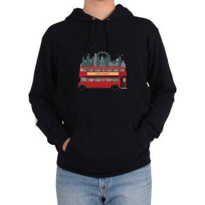 이층버스 런던버스 london 영국의 아이콘 후드티