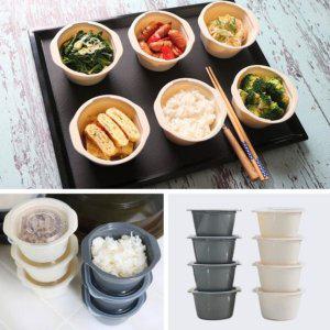 티본 쿡앤밥275ml소 12p 바디칼라+뚜껑투명-밥팩 스팀