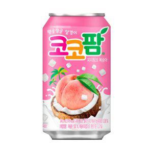 해태 코코팜 피치핑크 복숭아 340mlx24캔
