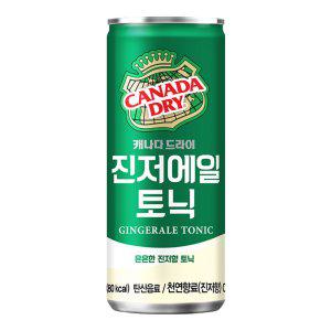 캐나다드라이 진저에일 250mlx30캔x2박스