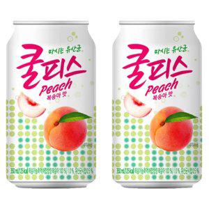 동원 쿨피스 복숭아맛 350mlx24캔
