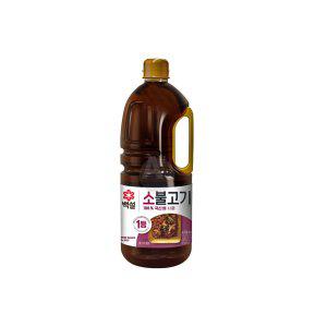 백설 소불고기양념 2.05Kg 갈비찜 쇠고기 고기소스