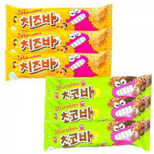 21곡짱구바 치즈바3개+초코바3개 치즈바 21곡치즈바 2