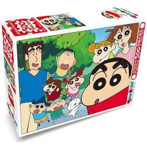 짱구는못말려 500pcs 직소 퍼즐 숲속산책 1P 맞추기