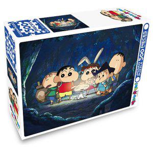 짱구는못말려 500pcs 직소 퍼즐 숲속탐험 1P 맞추기