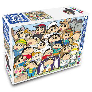 짱구는못말려 500pcs 직소 퍼즐 코스튬 1P 취미 게임