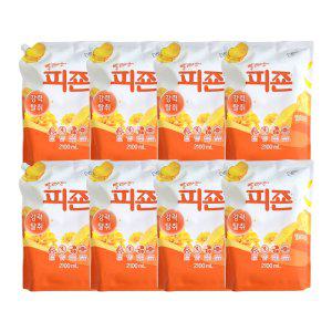 피죤 옐로우미모사 리필용 2100ml 8입 -1박스