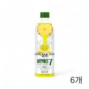 참존 파인애플7 835ml X 6개 과일원액 음료베이스