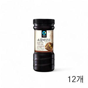 청정원 전통 소갈비 양념 840g X 12개 주물럭소스