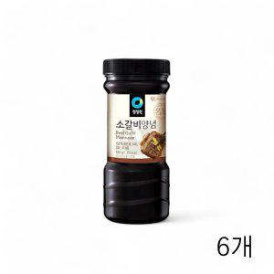 청정원 전통 소갈비 양념 840g X 6개 주물럭재움소스