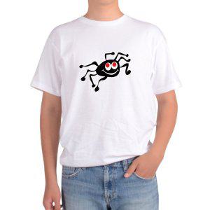 반팔티 스파이더 거미 스마일 미소 디자인의류