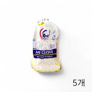 장갑 면 B급 1타(10켤레) X 5개 작업용 업소용 막장갑 비품 속장갑 안전장갑 목장갑 (반품불가)