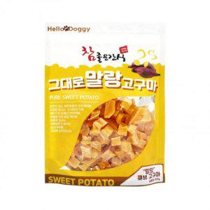 참좋은간식 헬로도기 캐주얼 그대로 말랑고구마 (큐브