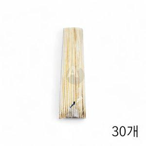 대나무 꽂이 40cmX5mm 100입 X30개 과일 핫바 닭꼬지
