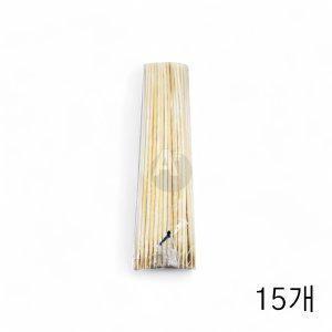 대나무 꽂이 40cmX5mm 100입 X15개 과일 핫바 대꼬지
